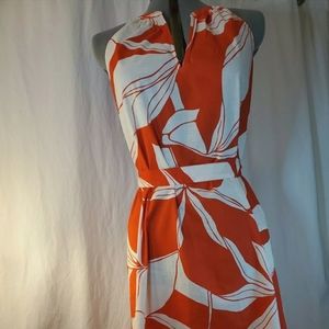 A New Day Floral Sleeveless Cotton Summer Dress